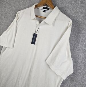 Peter Millar Collection White Polo Shirt Mens Sz 2XL NWT
